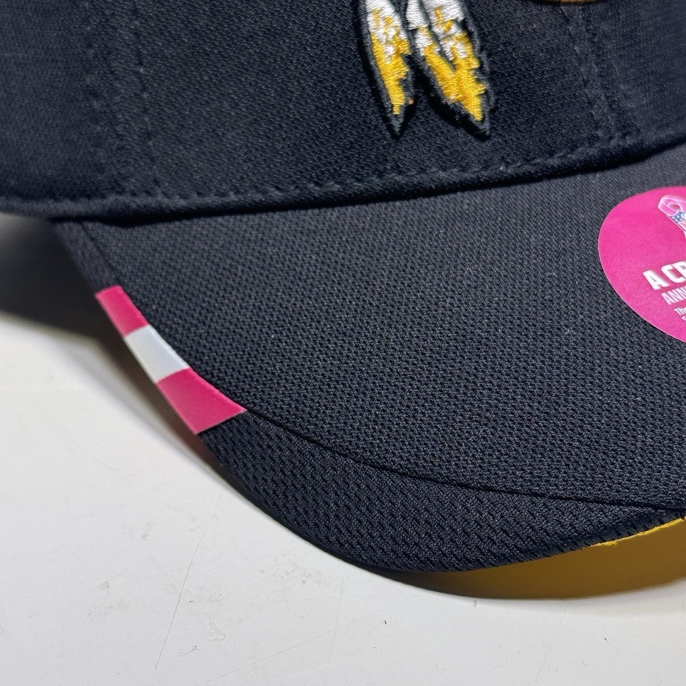Reebok Washington Redskins NFL Strapback Hat American Cancer Society Pink Ribbon - Picture 4 of 10